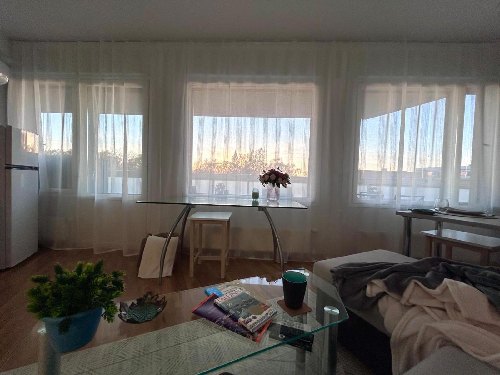 Stella'S Apartment - City Center - Free Secure Parking - Big Sun Terrace - Air Conditioning - Wifi - Tram To The Tallinn Bus Station And Old Town Esterno foto